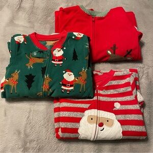 4T fleece Christmas pajamas